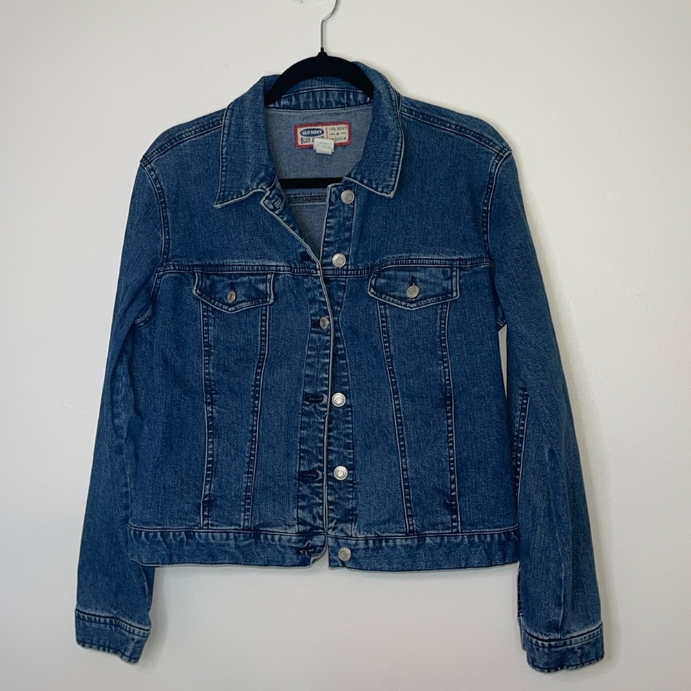 Old Navy Denim Jean Jacket Size Large